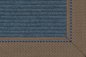 Preview: Tretford Interland Teppich mit Leinenbordüre 516 514