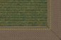 Preview: Tretford Interland Teppich mit Leinenbordüre 580 556