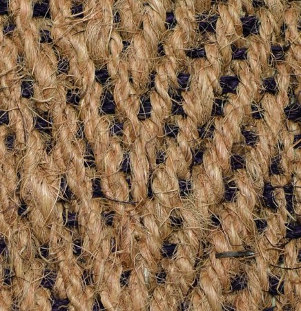 Bangalore Kokosläufer natur - braun beschichtet