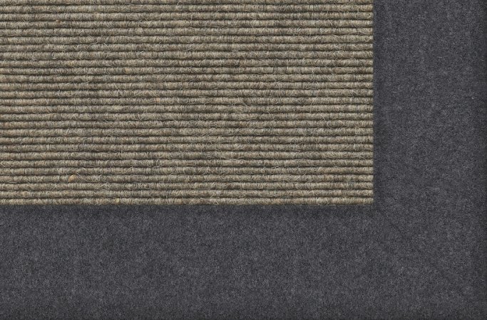Teppich mit Wollfilz - Bordüre 538